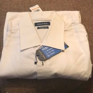 Nautica dress shirt white